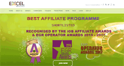 Desktop Screenshot of excelaffiliates.com